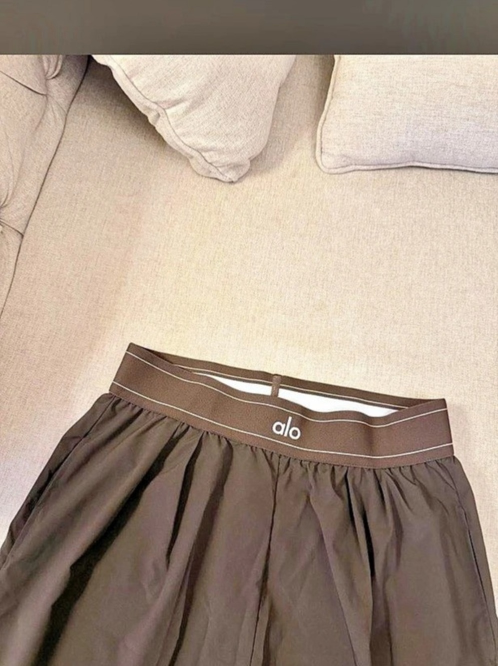 Alo Brown Athletic Pants Like New